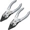 Parallel Action Flat Nose & Chain Nose Pliers for Beading Wire Wrapping Kit